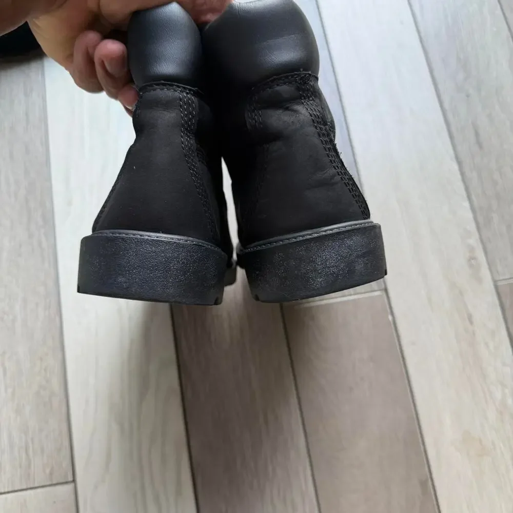 Black timberland ankle boots timberland